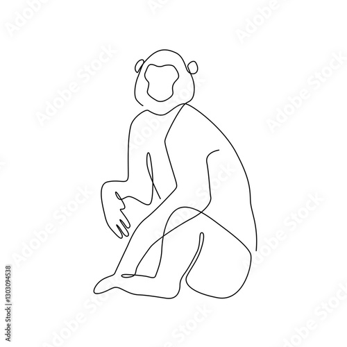 line art animal