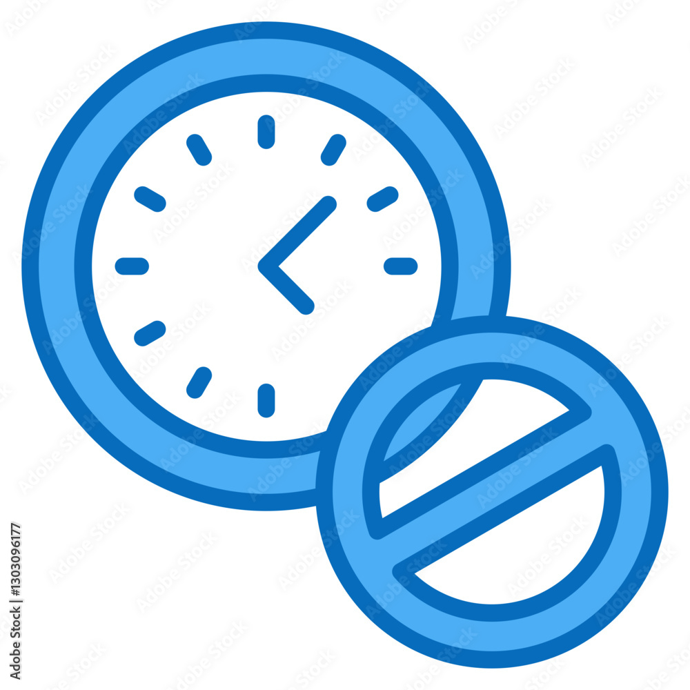 Time Blocking Icon For Design Elements Time Blocking Icon For Design Elements