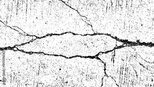 crack texture, grunge texture, distress background, rough texture, dirty texture, cracked wall concrete of black and white for background