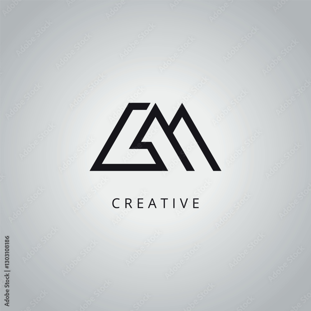 Initial Unique ML LM Letter Business Logo Design Vector Template. Initial Unique ML LM Letter Business Logo Design Vector Template.