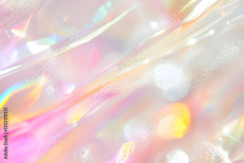 Translucent pastel spectrum background.