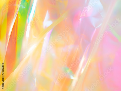 Translucent pastel spectrum background.