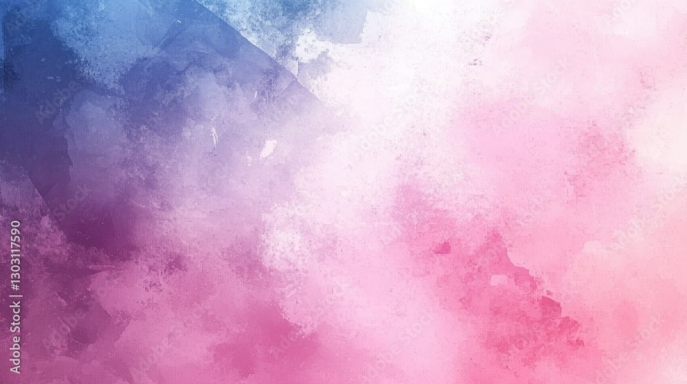 Obraz premium Dreamy Pastel Background in Soft Blends of Pink and Blue Hues