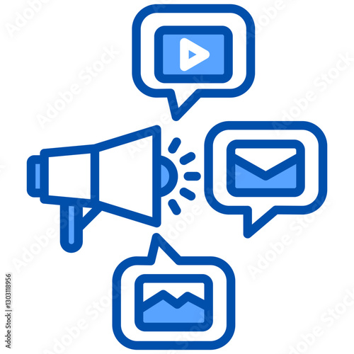 Marketing Media  Icon
