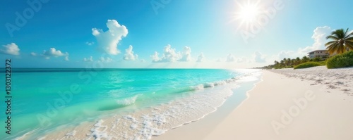Sun-kissed white sand, turquoise water, Clearwater Beach, Florida , sky, sunshine, tropical