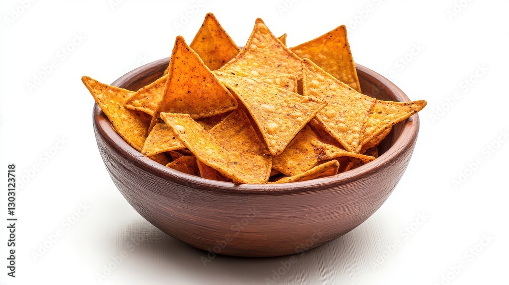 High-resolution image of a bowl of spicy tortilla chips, deep red and orange hues, crunchy texture, bold flavors. High-resolution image of a bowl of spicy tortilla chips, deep red and orange hues, crunchy texture, bold flavors.