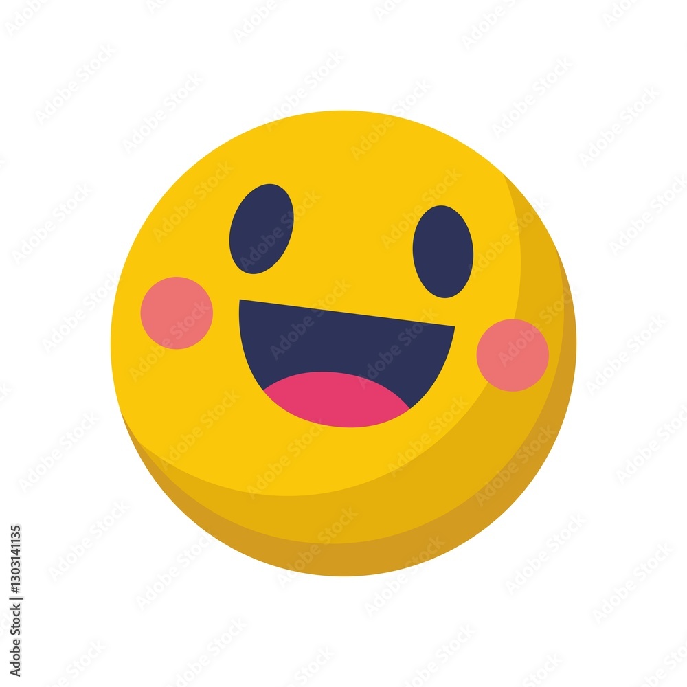 Fototapeta premium happy smiley face