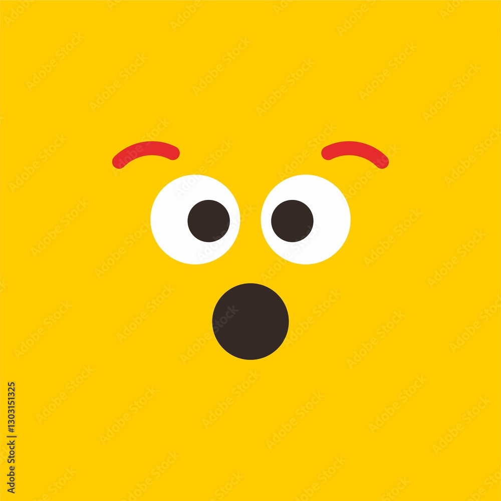 Fototapeta premium set emoticon emoji flat icon