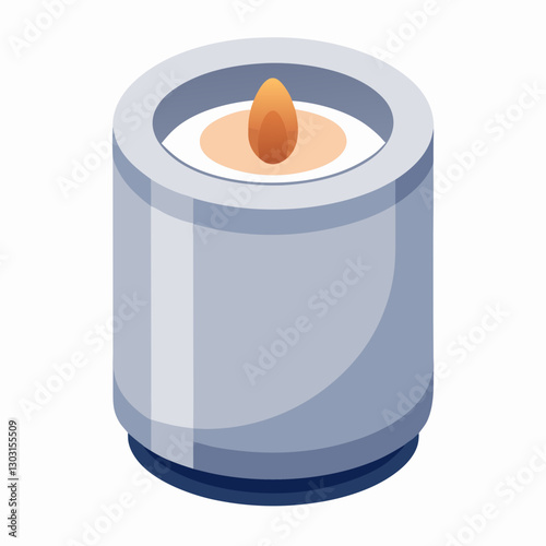 cylindrical alabaster tealight holder 