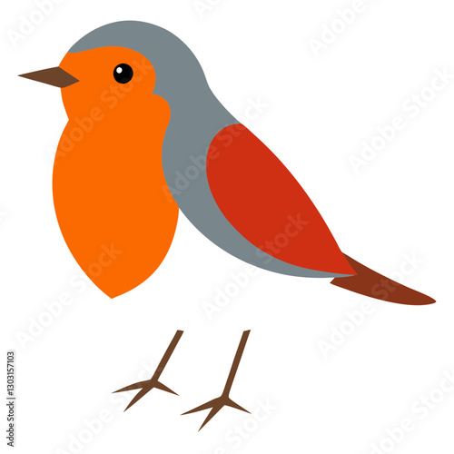 vector illustration of a bird