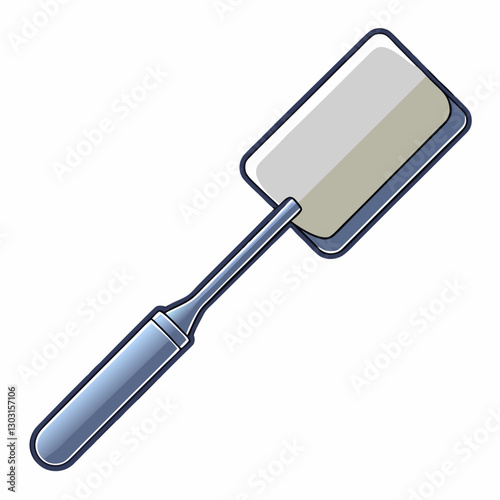 satin finished titanium butter spreader