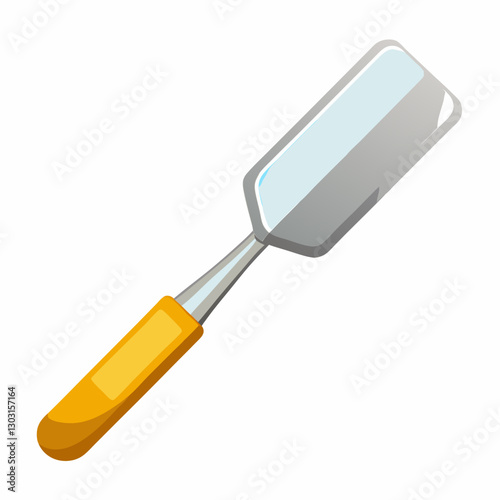 satin finished titanium butter spreader