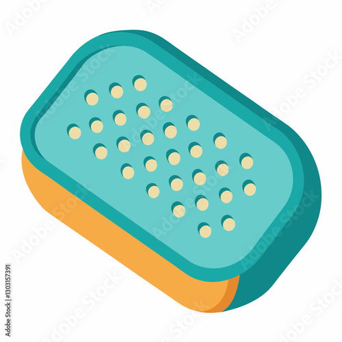 perforated ceramic soap saver