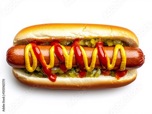 Vibrant hot dog creations backyard bbq close-up food photography for summer delights