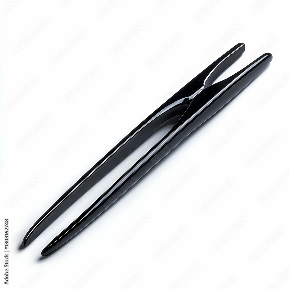 Black Precision Tweezers for Beauty and Personal Care - Ergonomic, Durable, and Professional Grooming Essential Black Precision Tweezers for Beauty and Personal Care - Ergonomic, Durable, and Professional Grooming Essential