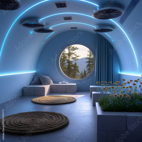 This ultra-modern architectural marvel blends seamless design with advanced technology, creating a future-ready living space where comfort is invisible yet omnipresent.