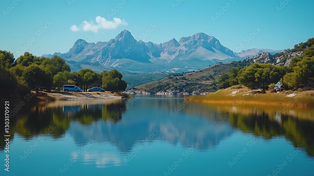 Mountain Lake Scenic View (1)
