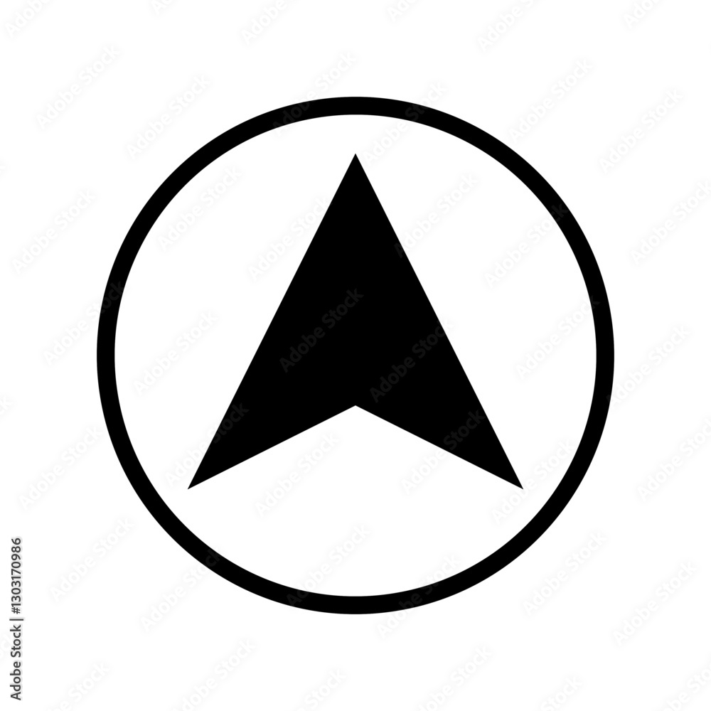 Architectural north arrow and compass outline vector Architectural north arrow and compass outline vector