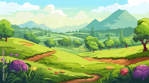 Open grassland 