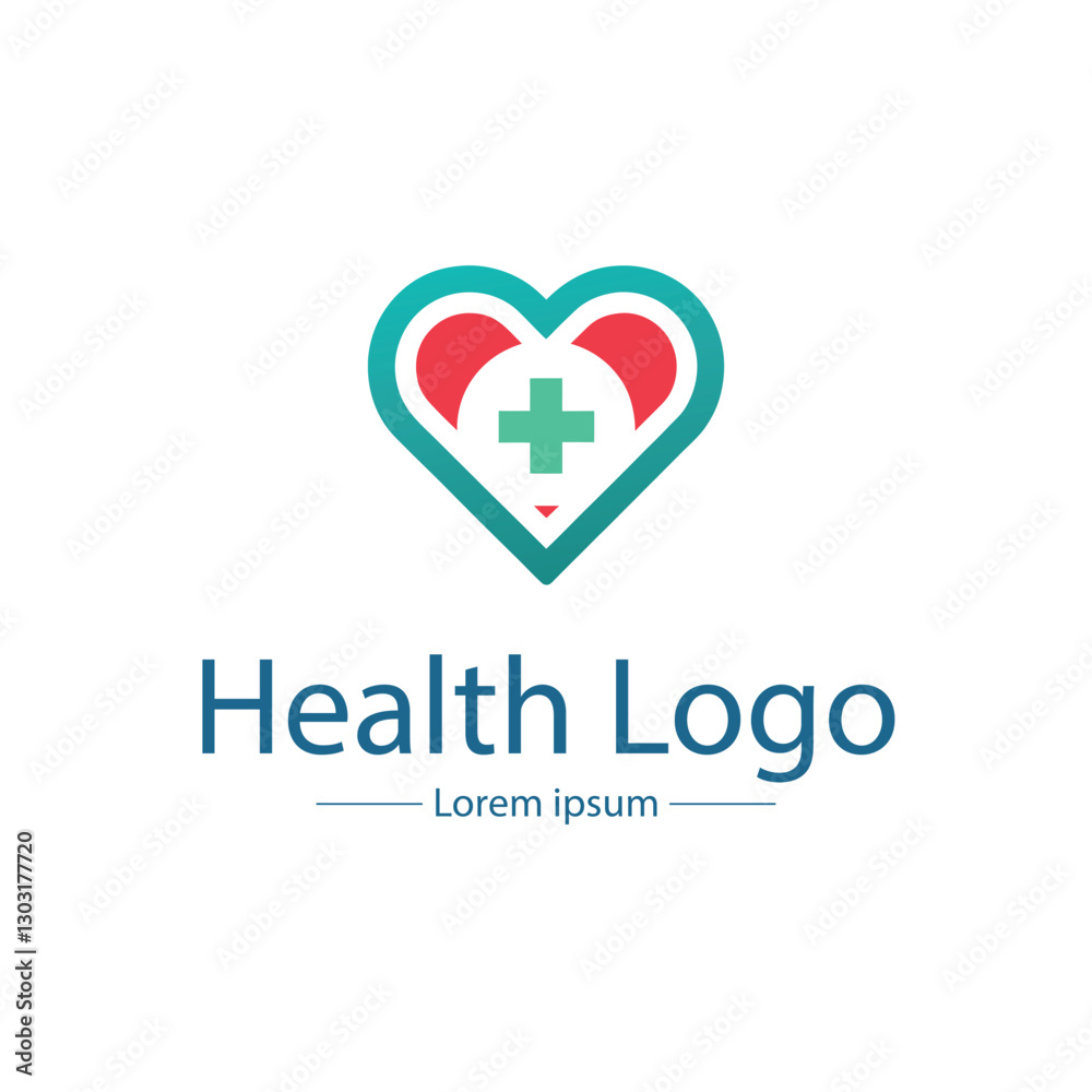 Obraz premium Health logo