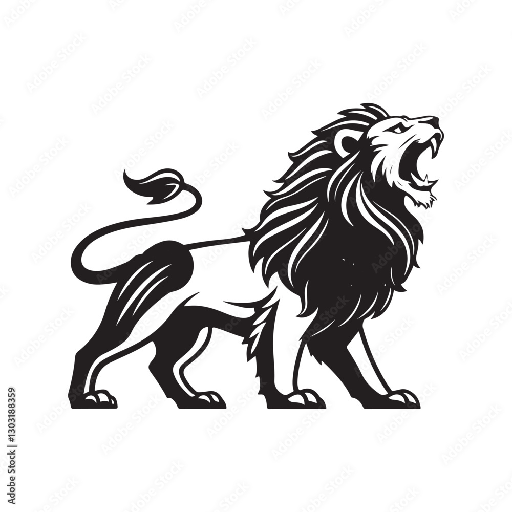 Obraz premium Lion Vector