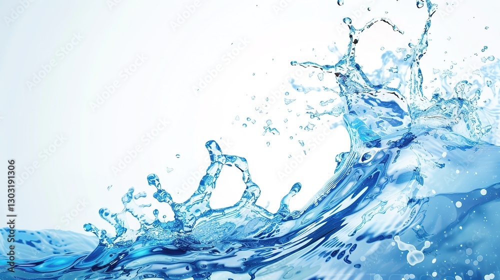 Obraz premium Background of Water Splashing Festival: Exploring the Cultural Deposits and Folk Charms among the Water Splashes in the Dai Traditional Festival