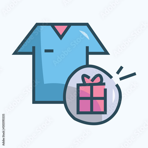 Product Icon Design in Color Style