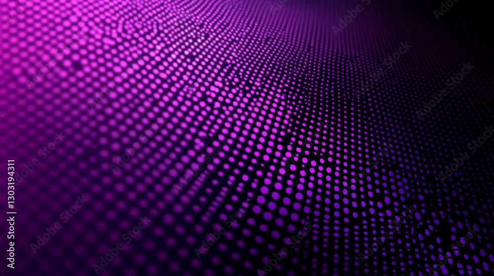 Abstract purple dot matrix background with vibrant gradient pattern Abstract purple dot matrix background with vibrant gradient pattern