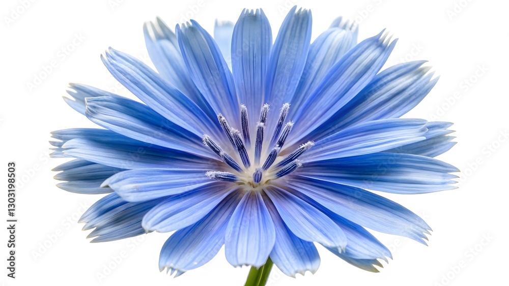 Obraz premium Blue Chicory Flower Close-up