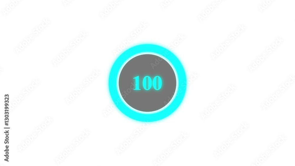 Circle loading bar animation on white background. Loading concept icon. Circle loading bar animation on white background. Loading concept icon.