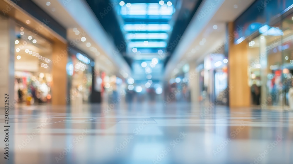 Shopping mall interior blurred background Shopping mall interior blurred background