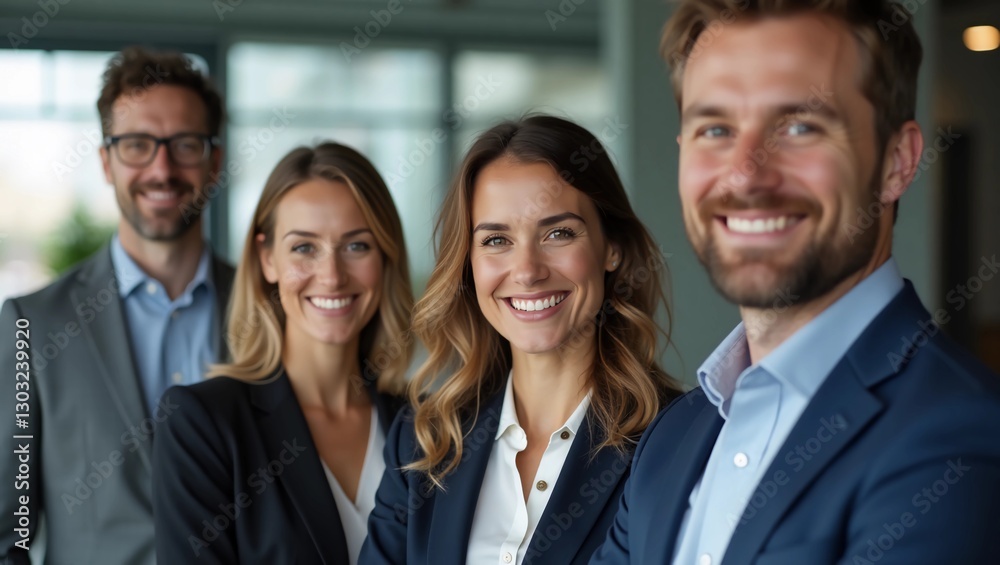 Portrait of successful group of business people at modern office looking at camera. Portrait of happy businessmen and satisfied businesswomen standing as a team. Multiethnic group of people smiling. Portrait of successful group of business people at modern office looking at camera. Portrait of happy businessmen and satisfied businesswomen standing as a team. Multiethnic group of people smiling.