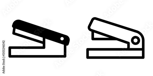 Stapler Icon Set - Vector Design Symbols