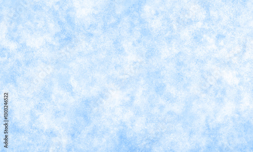 Blue abstract background. Cloudy and grunge brush painted blue sky Watercolor background, painted mottled blue Grunge aquarelle painted blue sky texture.