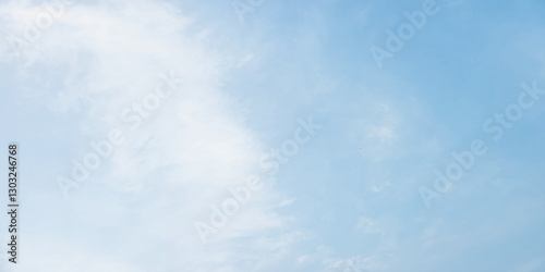 sunny sky blue light watercolor background. Aquarelle painting brush effect card paper textured canvas cloudy smoke space for text, entertaining card, template. aquamarine color graphics illustration