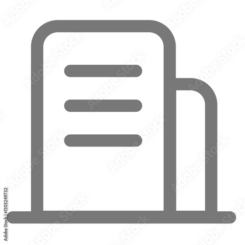 HEG main function outline icon pack