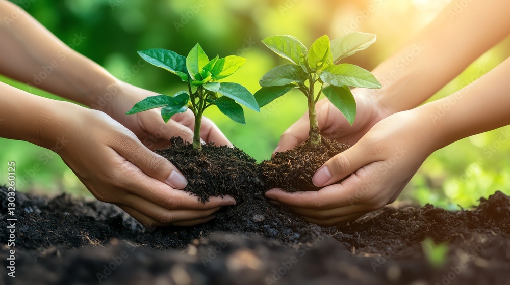 Fototapeta premium Corporate social responsibility (CSR) initiatives demonstrate a companys commitment to ethical practices and community involvement