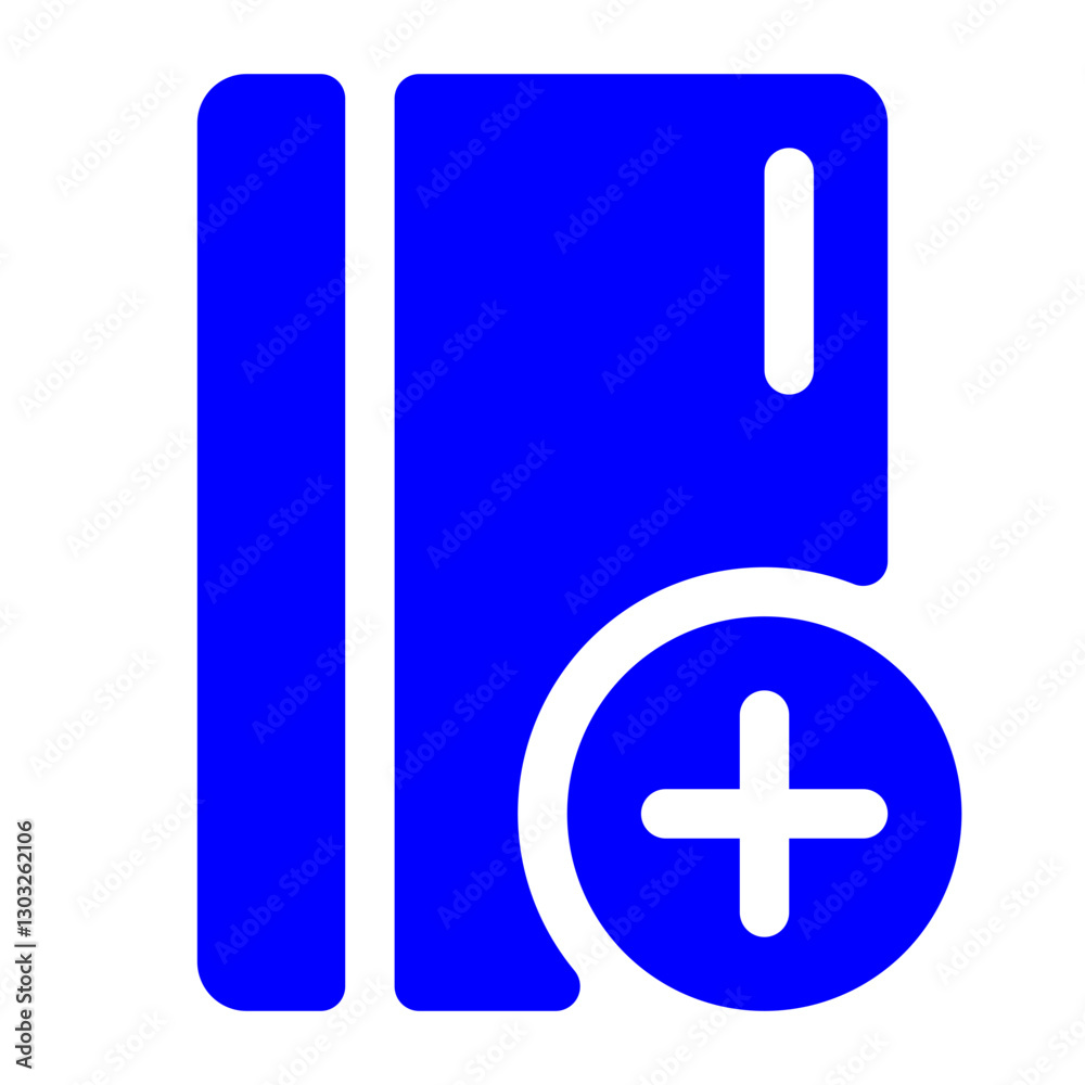 Obraz premium Manage background blue icon pack