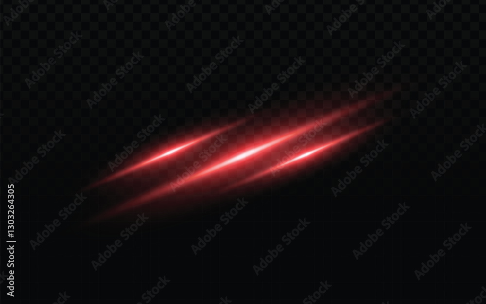 Red light streaks vector, dynamic motion. Glowing, abstract lines. Transparent background overlay. Futuristic, energetic design. Perfect for special effects, digital art, and modern backgrounds. Red light streaks vector, dynamic motion. Glowing, abstract lines. Transparent background overlay. Futuristic, energetic design. Perfect for special effects, digital art, and modern backgrounds.