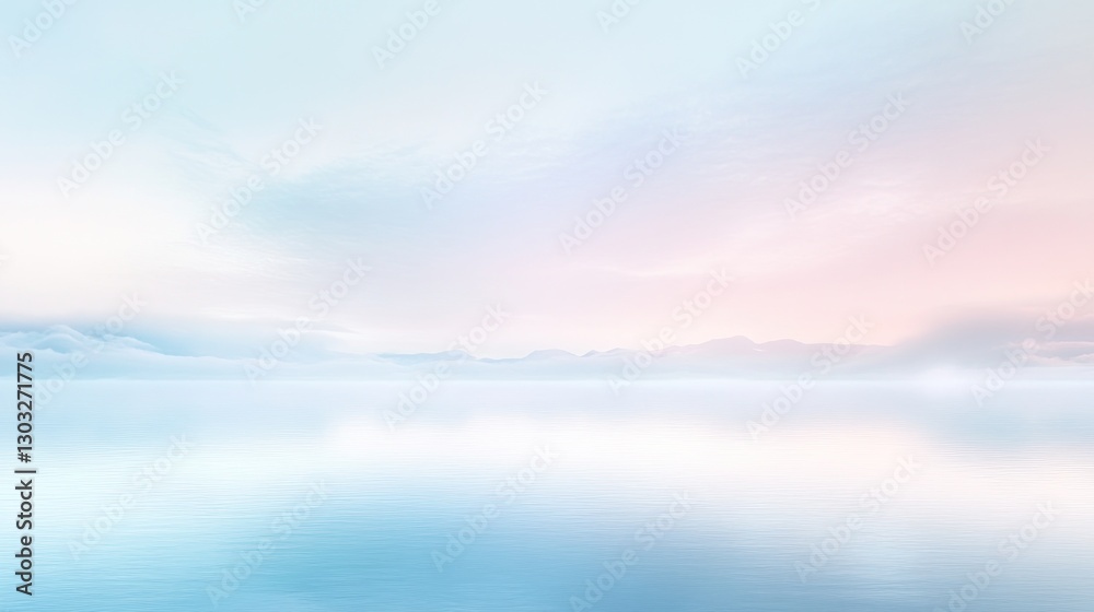 custom made wallpaper toronto digitalSerene Misty Mountain Lake at Dawn: A Dreamlike Landscape