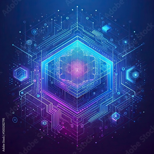abstract technology background
