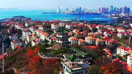 Winter magic in Qingdao with stunning views of mountains, lakes, and the coast
