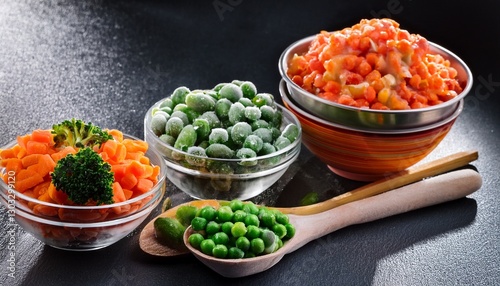 various of frozen products