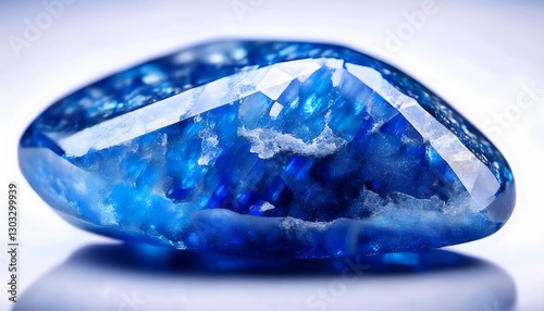 blue celestine or celestite stone mineral gemstone