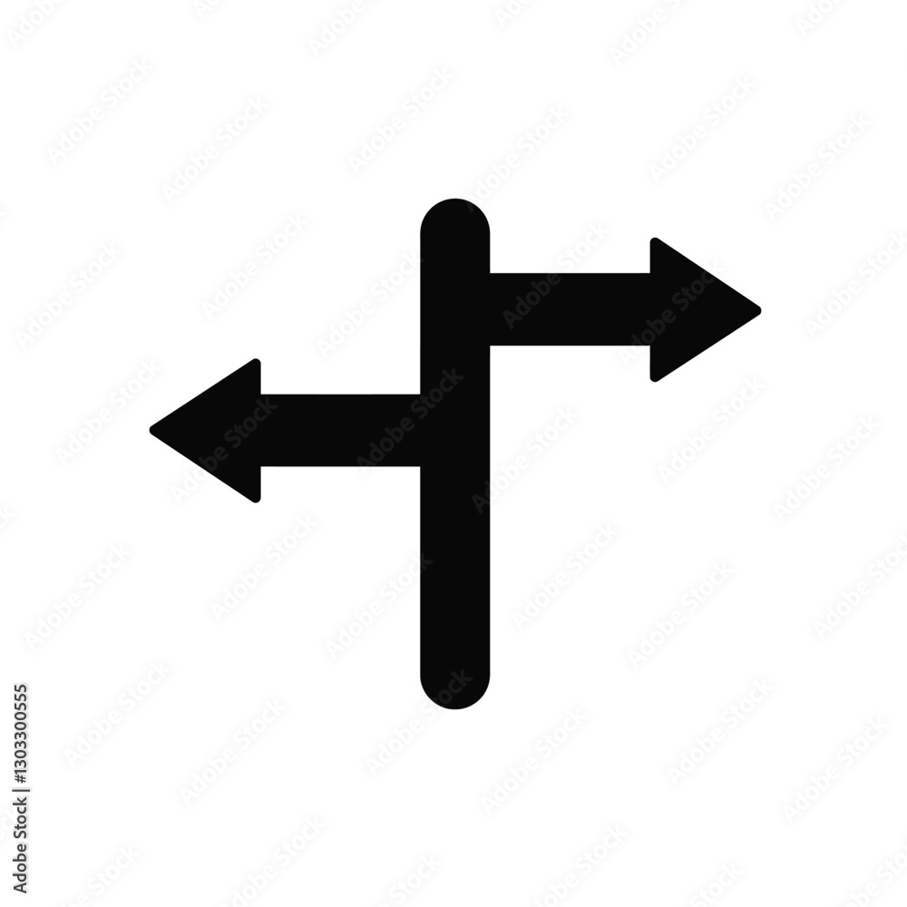 Obraz premium arrow direction sign