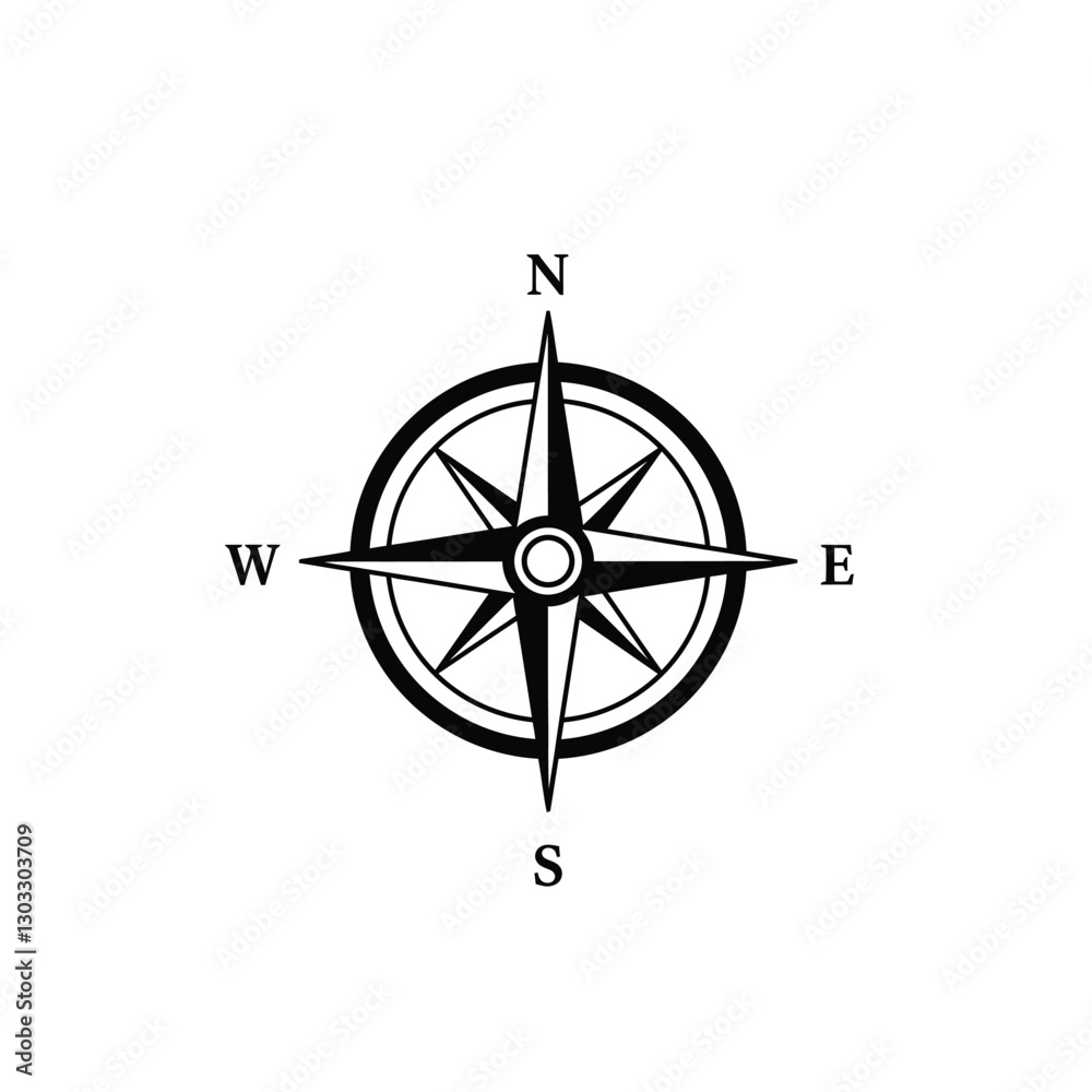 compass and map compass and map