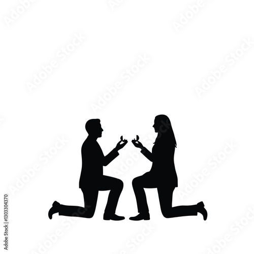 man and woman