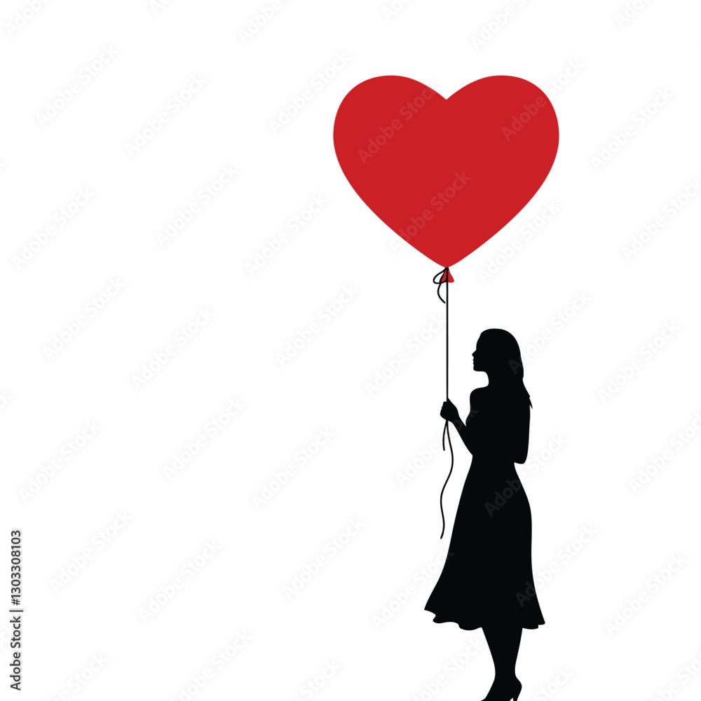 girl with balloons girl with balloons