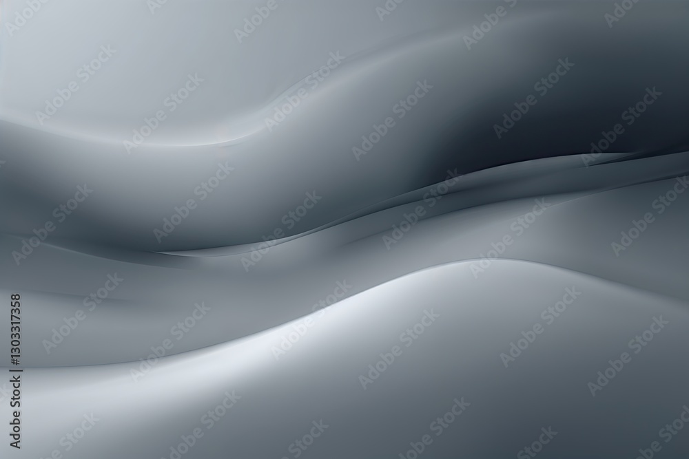 Obraz premium Grey Abstract Background with Defocused Blurred Motion and Smooth Gradient