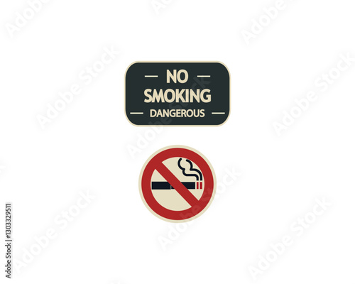 Vector illustration of a no smoking sign Free Download Vector illustration of a no smoking sign - GFXLoad